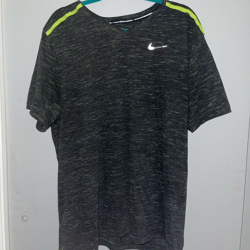 Black and neon shirt